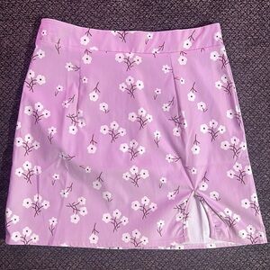 Ditsy floral skirt